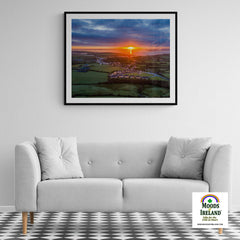 Print - December Sunrise over Shannon Estuary, County Clare - James A. Truett - Moods of Ireland - Irish Art