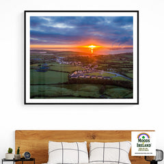 Print - December Sunrise over Shannon Estuary, County Clare - James A. Truett - Moods of Ireland - Irish Art