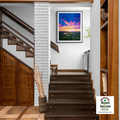 Print - Sunrise over Ballylean Lake and the Shannon Estuary, County Clare - James A. Truett - Moods of Ireland - Irish Art