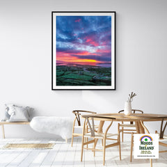 Print - Magical Sunrise over Kildysart, County Clare - James A. Truett - Moods of Ireland - Irish Art