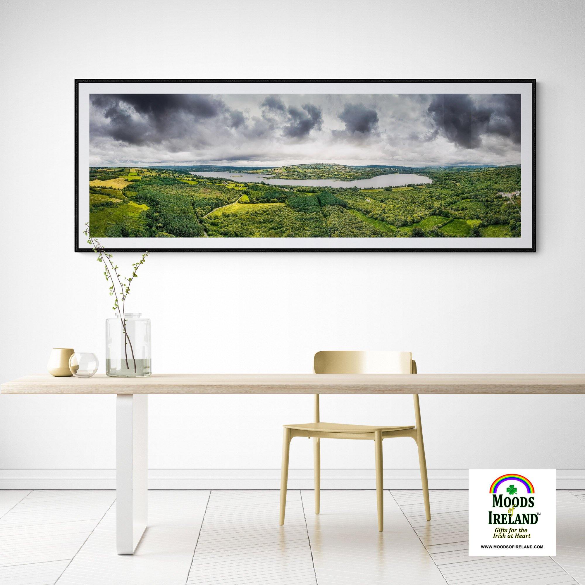 Panorama Print - Lough Graney, County Clare - James A. Truett - Moods of Ireland - Irish Art
