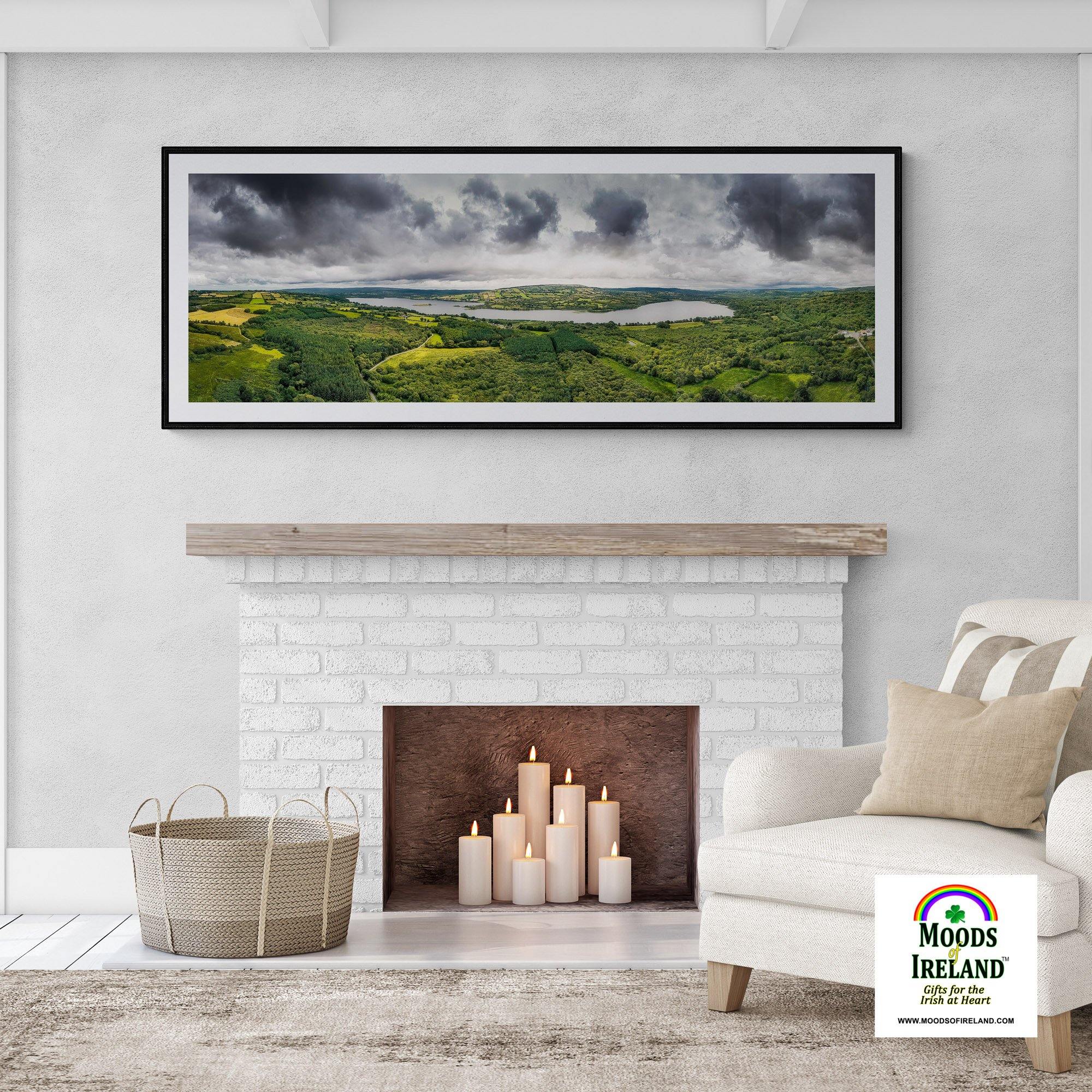Panorama Print - Lough Graney, County Clare - James A. Truett - Moods of Ireland - Irish Art