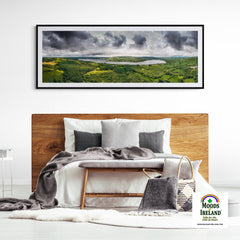 Panorama Print - Lough Graney, County Clare - James A. Truett - Moods of Ireland - Irish Art