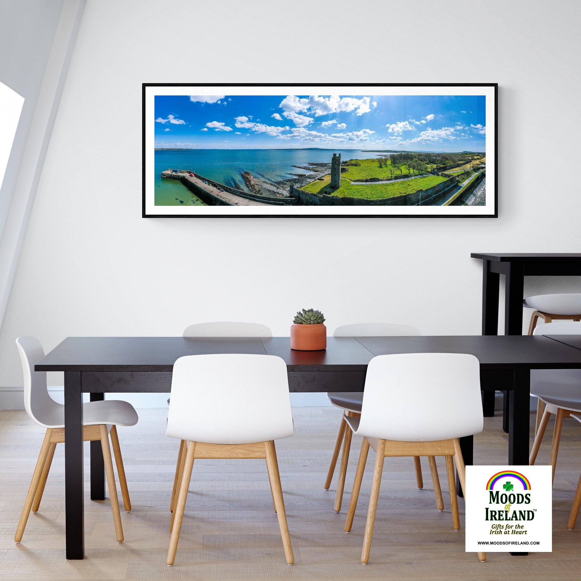 Panorama Print - Carrigaholt Castle, Loophead Peninsula, County Clare - James A. Truett - Moods of Ireland - Irish Art