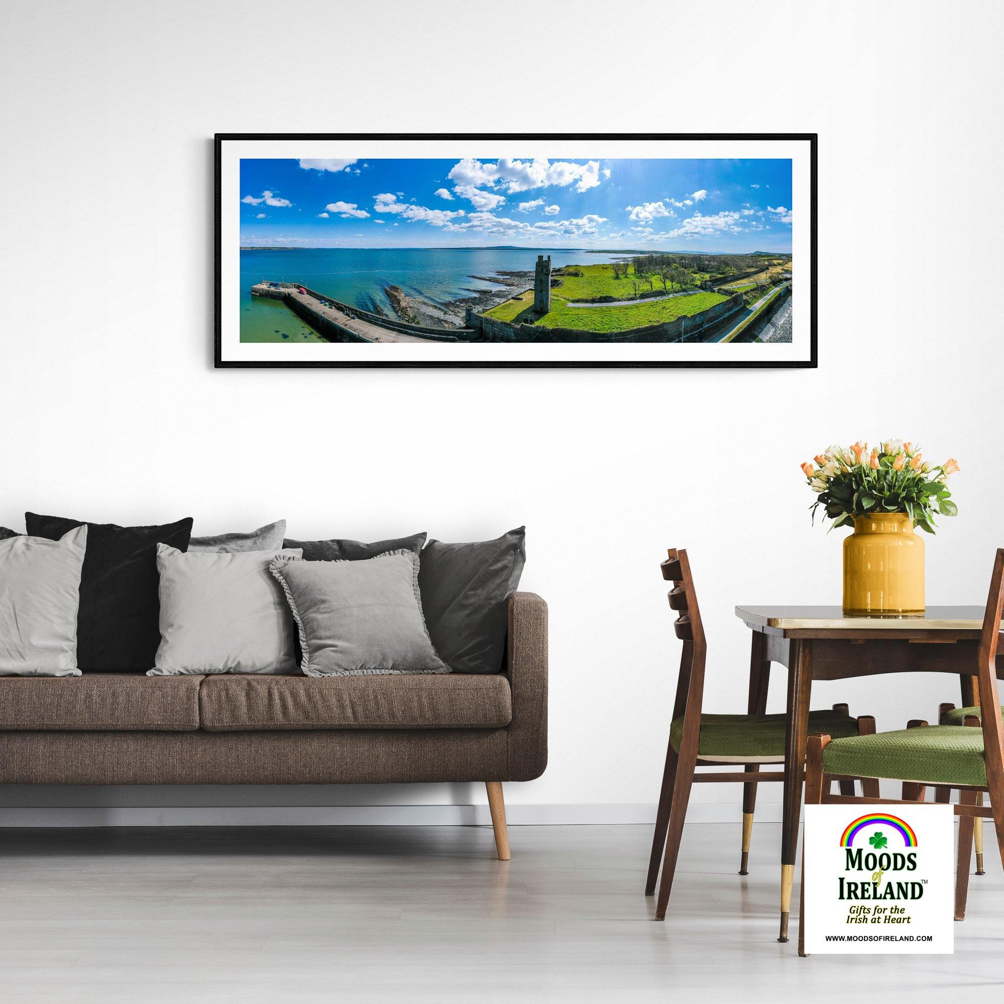 Panorama Print - Carrigaholt Castle, Loophead Peninsula, County Clare - James A. Truett - Moods of Ireland - Irish Art