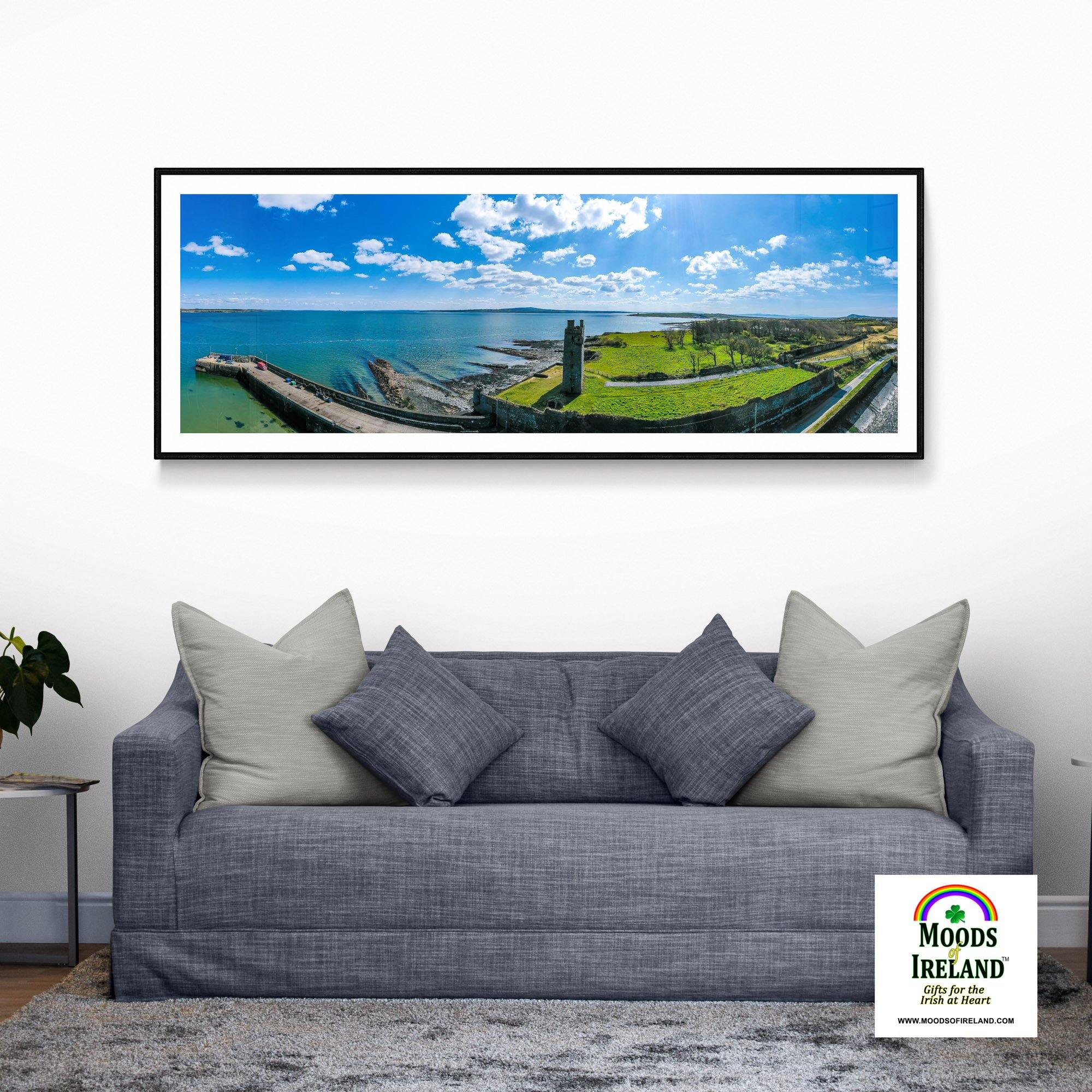 Panorama Print - Carrigaholt Castle, Loophead Peninsula, County Clare - James A. Truett - Moods of Ireland - Irish Art