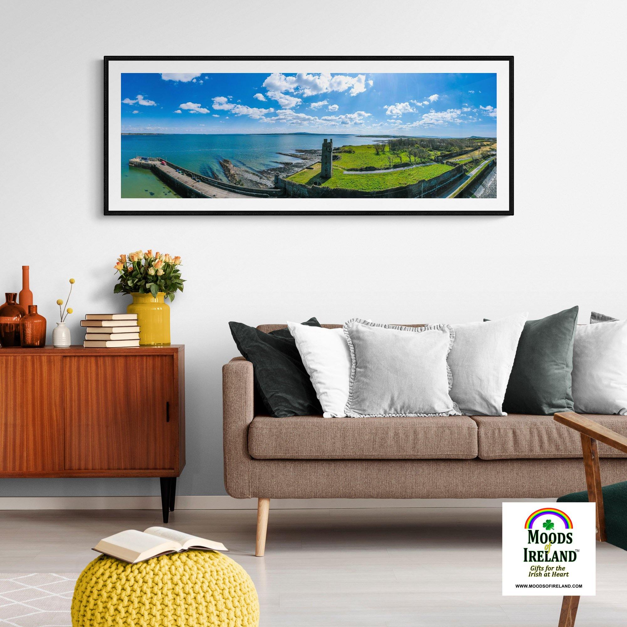 Panorama Print - Carrigaholt Castle, Loophead Peninsula, County Clare - James A. Truett - Moods of Ireland - Irish Art