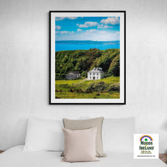 Print - Farm House near Atlantic Ocean, County Clare - James A. Truett - Moods of Ireland - Irish Art