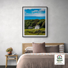 Print - Farm House near Atlantic Ocean, County Clare - James A. Truett - Moods of Ireland - Irish Art