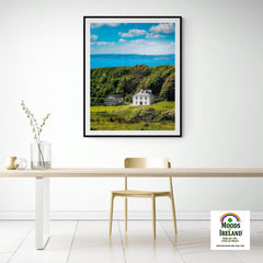 Print - Farm House near Atlantic Ocean, County Clare - James A. Truett - Moods of Ireland - Irish Art