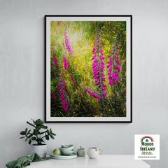 Print - Fairy Fingers and Dandelions in County Clare - James A. Truett - Moods of Ireland - Irish Art