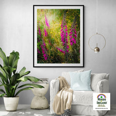 Print - Fairy Fingers and Dandelions in County Clare - James A. Truett - Moods of Ireland - Irish Art