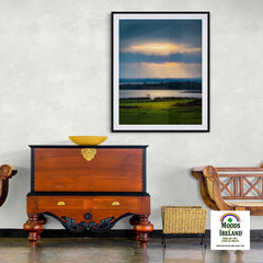 Print - Morning Sun Rays over Shannon Estuary, County Clare - James A. Truett - Moods of Ireland - Irish Art