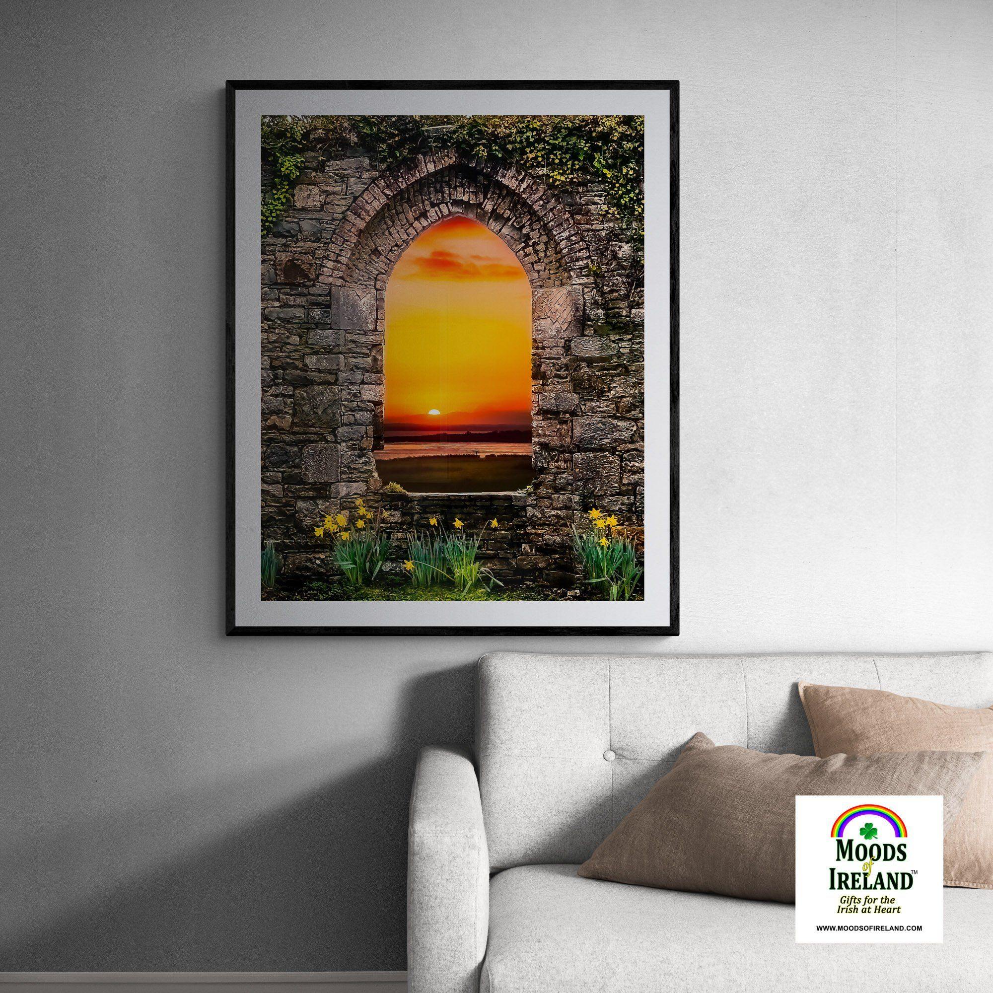Print - Magical Irish Sunrise, County Clare, Ireland - James A. Truett - Moods of Ireland - Irish Art