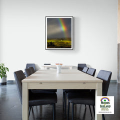 Print - Vibrant Rainbow over County Clare Countryside - James A. Truett - Moods of Ireland - Irish Art