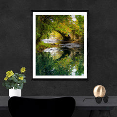 Canvas Wrap - Reflections at Clondegad Bridge, County Clare - James A. Truett - Moods of Ireland - Irish Art