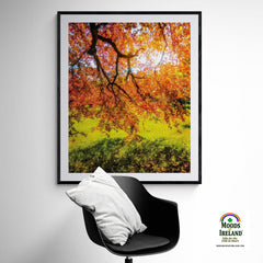 Print - Under the Autograph Tree at Coole Park, County Galway - James A. Truett - Moods of Ireland - Irish Art