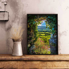 Canvas Wraps - Secret Irish Garden, County Clare, Ireland Canvas Wrap Moods of Ireland 