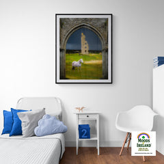 Print - Dough Castle in Lahinch, County Clare - James A. Truett - Moods of Ireland - Irish Art