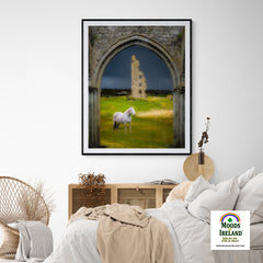 Print - Dough Castle in Lahinch, County Clare - James A. Truett - Moods of Ireland - Irish Art