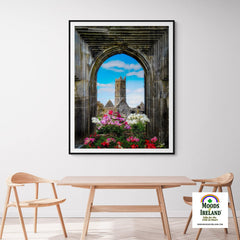 Print - Summer at Quin Abbey, County Clare - James A. Truett - Moods of Ireland - Irish Art