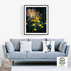 Print - Buttercups in the Irish Countryside - James A. Truett - Moods of Ireland - Irish Art