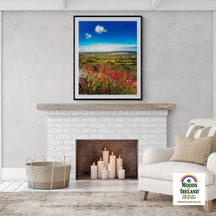 Print - Summer Burren Vista from Aillwee Cave, County Clare - James A. Truett - Moods of Ireland - Irish Art