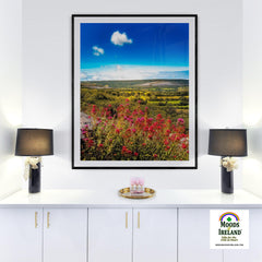 Print - Summer Burren Vista from Aillwee Cave, County Clare - James A. Truett - Moods of Ireland - Irish Art