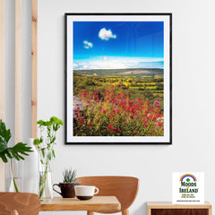 Print - Summer Burren Vista from Aillwee Cave, County Clare - James A. Truett - Moods of Ireland - Irish Art
