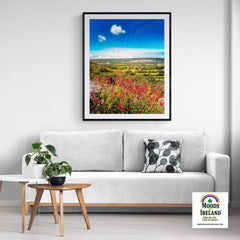 Print - Summer Burren Vista from Aillwee Cave, County Clare - James A. Truett - Moods of Ireland - Irish Art