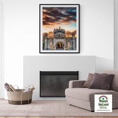 Print - Dusk at Dromoland Castle, County Clare - James A. Truett - Moods of Ireland - Irish Art