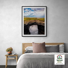 Print - Bridges of Ross, Loophead Peninsula, County Clare - James A. Truett - Moods of Ireland - Irish Art