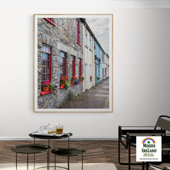 Print - Colourful Carrigaholt Village, Loophead Peninsula, County Clare - James A. Truett - Moods of Ireland - Irish Art