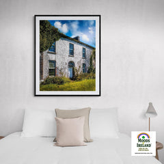 Print - Abandoned Irish Manor House, County Clare - James A. Truett - Moods of Ireland - Irish Art