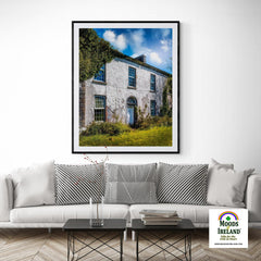 Print - Abandoned Irish Manor House, County Clare - James A. Truett - Moods of Ireland - Irish Art