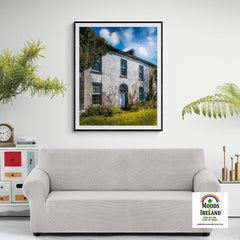 Print - Abandoned Irish Manor House, County Clare - James A. Truett - Moods of Ireland - Irish Art