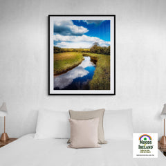 Print - Tranquil Winding Brook, County Clare - James A. Truett - Moods of Ireland - Irish Art