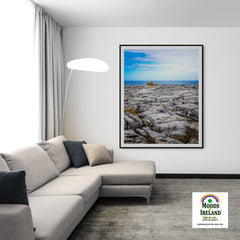 Print - Rocky Burren Coast of County Clare - James A. Truett - Moods of Ireland - Irish Art