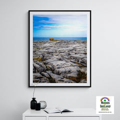 Print - Rocky Burren Coast of County Clare - James A. Truett - Moods of Ireland - Irish Art
