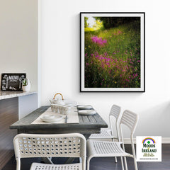 Print - Roadside Wildflowers in County Clare, Ireland - James A. Truett - Moods of Ireland - Irish Art