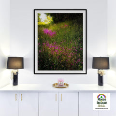 Print - Roadside Wildflowers in County Clare, Ireland - James A. Truett - Moods of Ireland - Irish Art