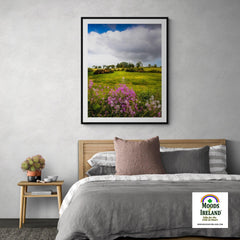 Print - Lissycasey Wildflowers, County Clare, Ireland - James A. Truett - Moods of Ireland - Irish Art