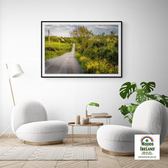 Print - Road through Irish Countryside, County Clare - James A. Truett - Moods of Ireland - Irish Art