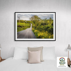 Print - Road through Irish Countryside, County Clare - James A. Truett - Moods of Ireland - Irish Art
