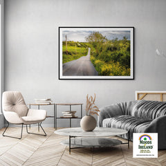 Print - Road through Irish Countryside, County Clare - James A. Truett - Moods of Ireland - Irish Art