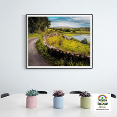 Print - The High Road over Inchiquin Lough, County Clare - James A. Truett - Moods of Ireland - Irish Art