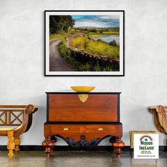 Print - The High Road over Inchiquin Lough, County Clare - James A. Truett - Moods of Ireland - Irish Art