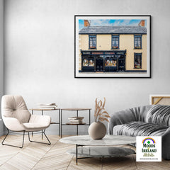 Canvas Wrap - Patrick Power's Pub, Clarecastle, County Clare - James A. Truett - Moods of Ireland - Irish Art