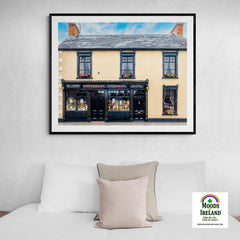 Print - Patrick Power's Pub, Clarecastle, County Clare - James A. Truett - Moods of Ireland - Irish Art