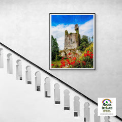 Print - Dangan Castle ruins, Ballynacally, County Clare - Moods of Ireland